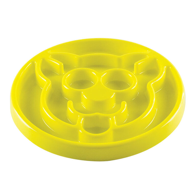 BeOneBreed, Feline, Slow Feeder - Yellow - 8" - Cat Auto Feeder image number null