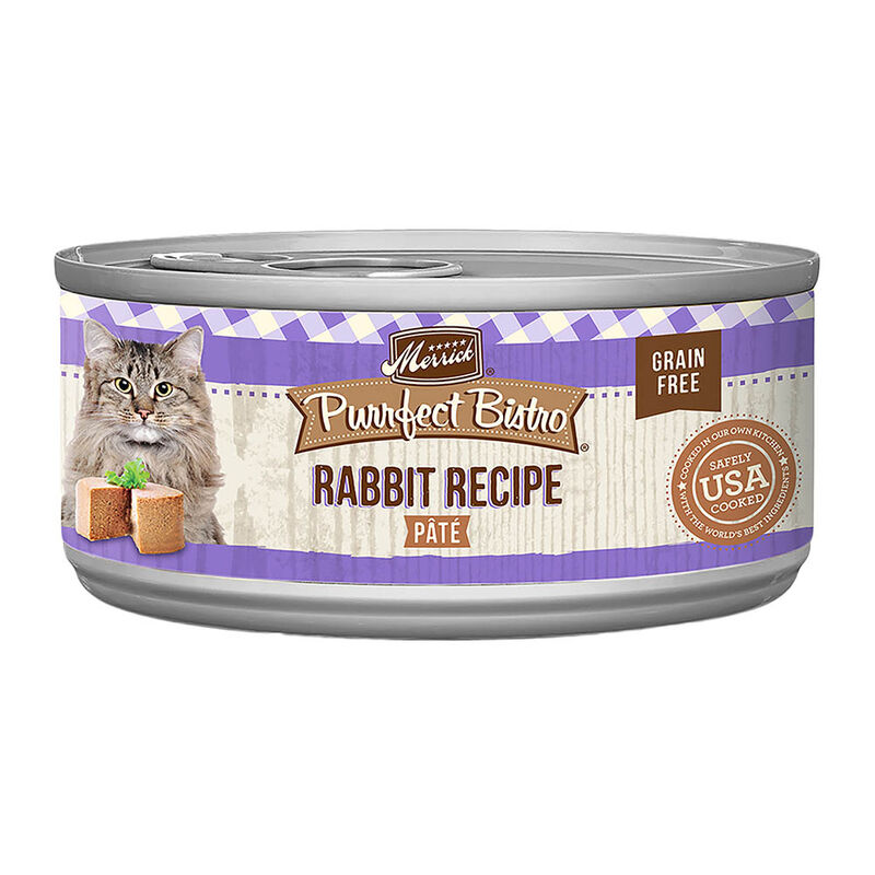 Merrick, Purrfect Bistro, Rabbit Pate - 5.5 oz - Wet Cat Food image number null
