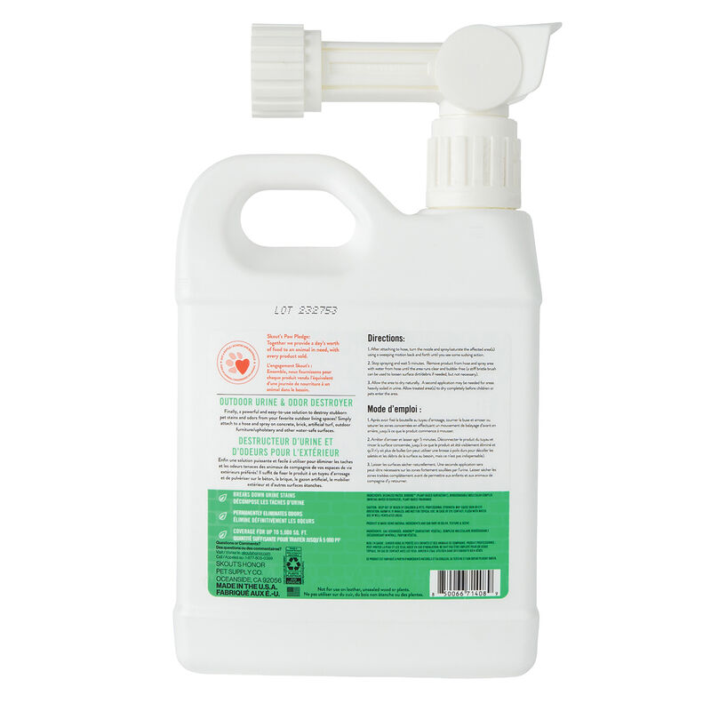 Skouts Honor, Urine & Odor Destroyer - Concrete & Turf image number null