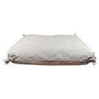 BeOneBreed, Cloud Pillow Knotted Bed - Beige Knit image number null