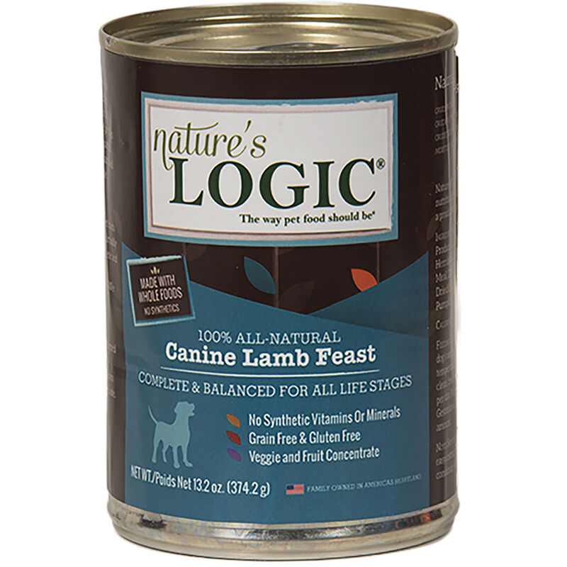 Nature's Logic, Can, Adult - Lamb Feast - 374 g image number null