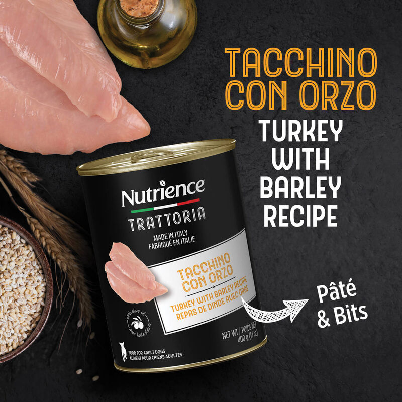 Nutrience, Trattoria - Turkey with Barley Recipe - Wet Dog Food image number null
