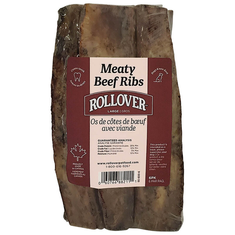Rollover Large Meaty Beef Ribs - 6pk image number null
