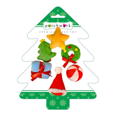 Patchwork Pet, Holiday Cat Tree - 3"