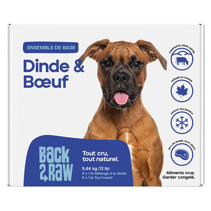 Back2Raw, Complete - Turkey & Beef - 12 x 1 lb image number null