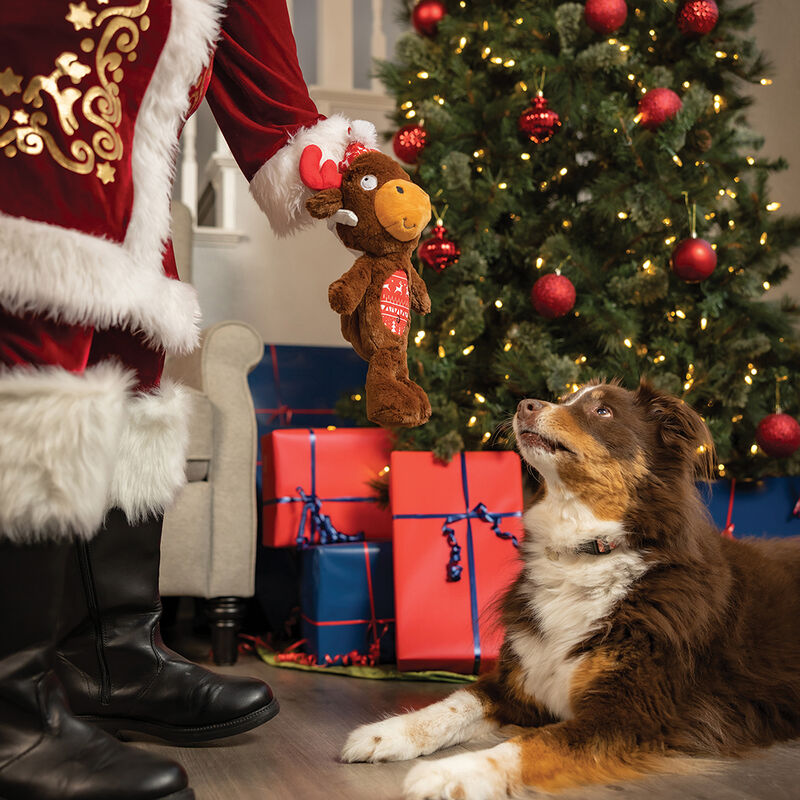 Lulubelles, Mistletoe Moose - Brown/Red image number null