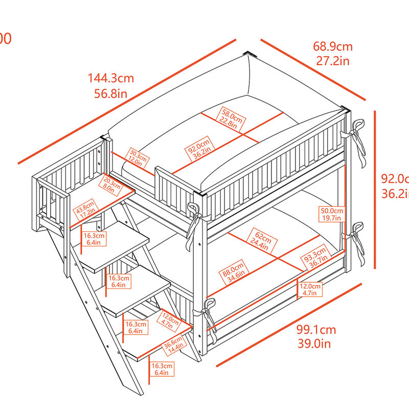 Bunk Bed - Aspen image number null