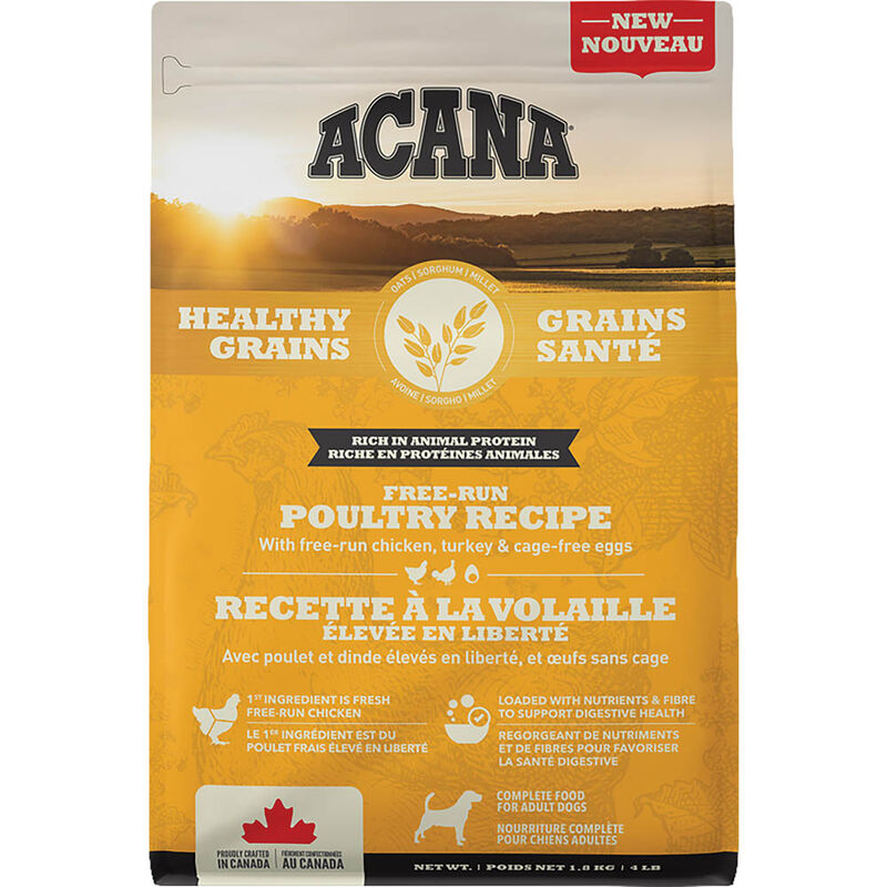 Acana, Adult - Healthy Grains - Free-Run Poultry - Dry Dog Food image number null