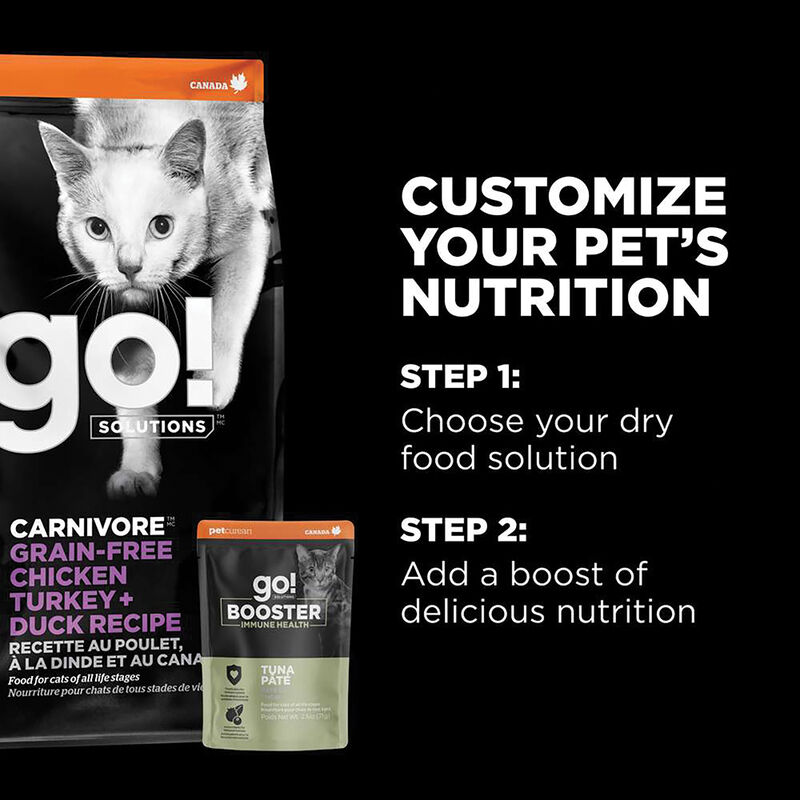 GO! SOLUTIONS,  BOOSTER Immune Health Tuna Pate - 71 g - Wet Cat Food image number null
