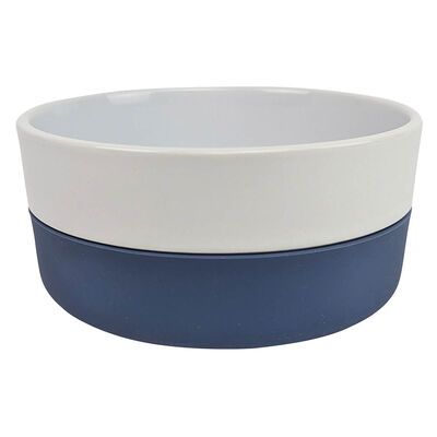 BeOneBreed, Ceramic and Silicone Bowl - Blue