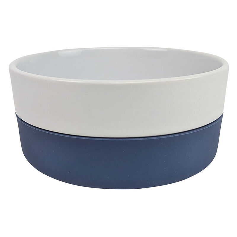 BeOneBreed, Ceramic and Silicone Bowl - Blue image number null
