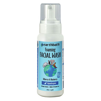Earthbath, Foaming Facial Wash - Bilberry & Blueberry - 8 oz