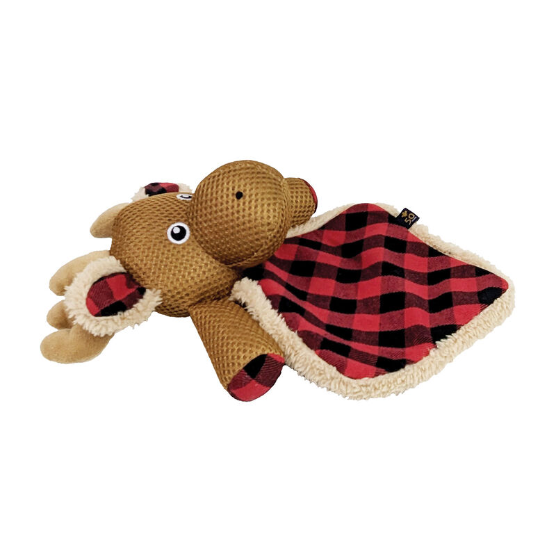 Ren’s 50th Anniversary, Plaid Moose Plush Dog Toy image number null