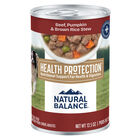 Natural Balance, Health Protection - Beef & Pumpkin Stew - Wet Dog Food image number null