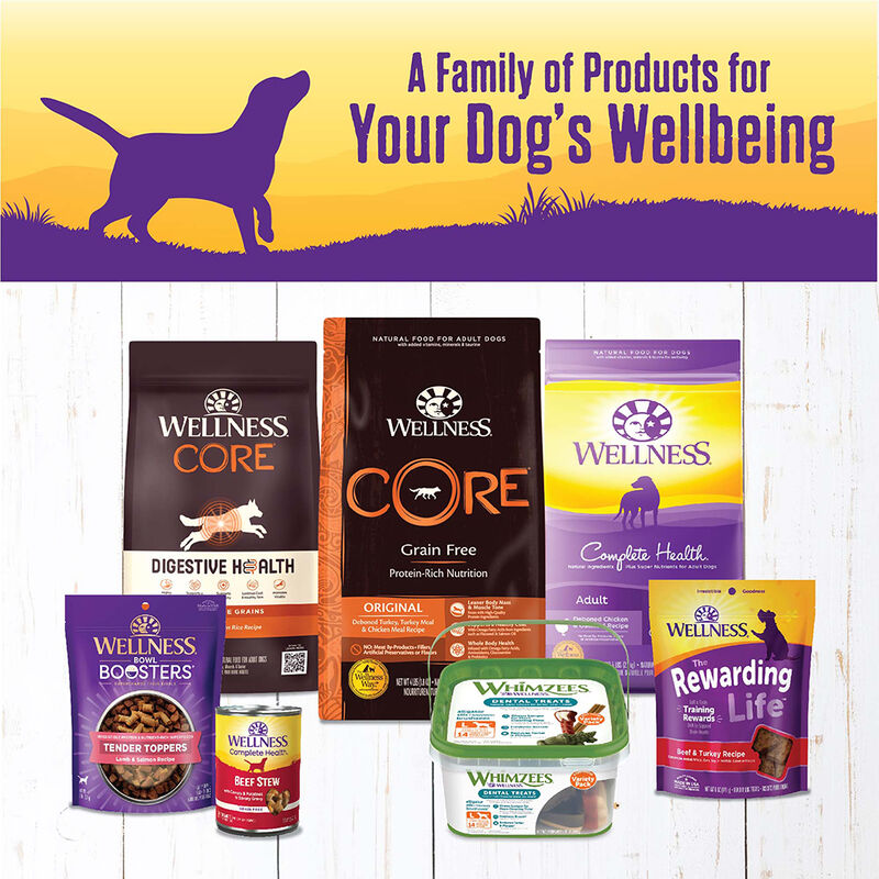 Wellness, Canned Dog Food, Chunks & Gravy, Venison & Salmon Stew with Carrots & Potatoes - 12.5 oz - image number null