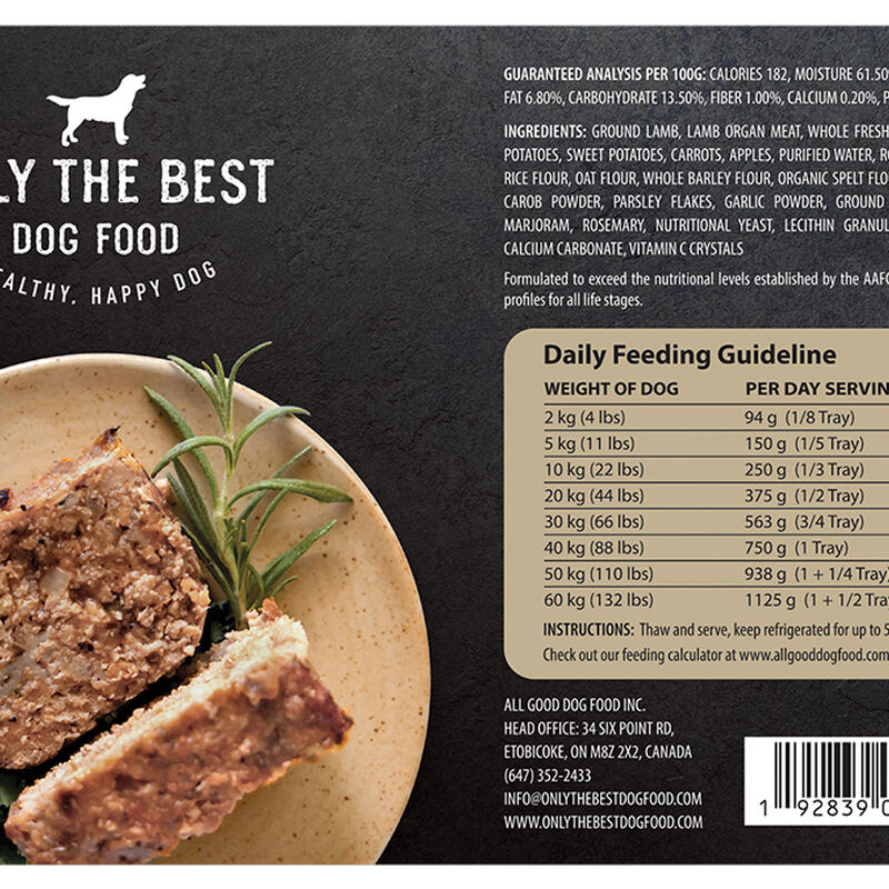 Only The Best, Gently Cooked Meatloaf - Lamb - 750 g image number null