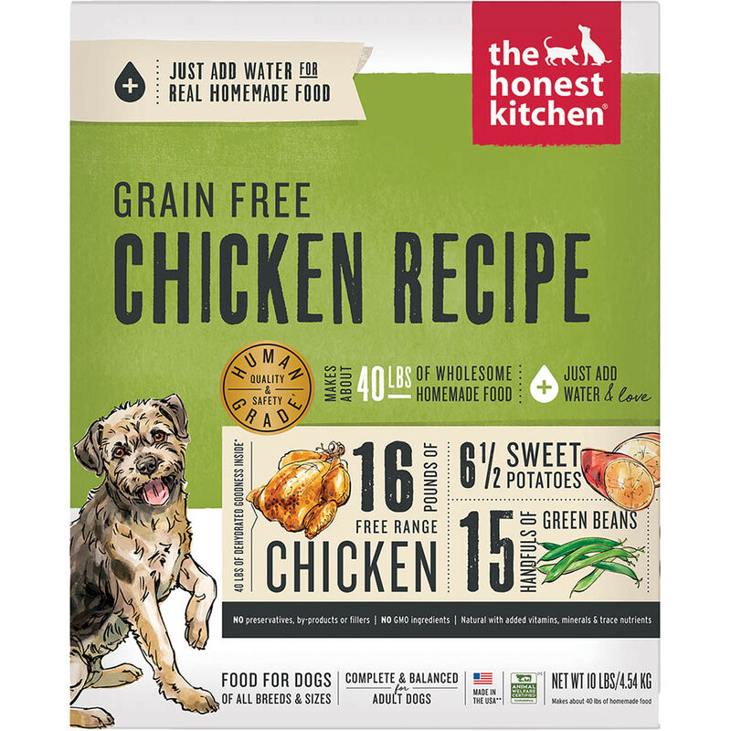The Honest Kitchen, Grain Free Chicken Recipe - Freeze Dried Dog Food image number null