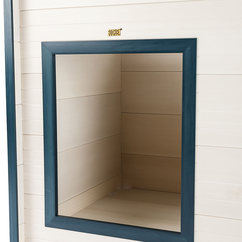 New Age Pet, Rustic Lodge Dog House, Jumbo - Maple image number null