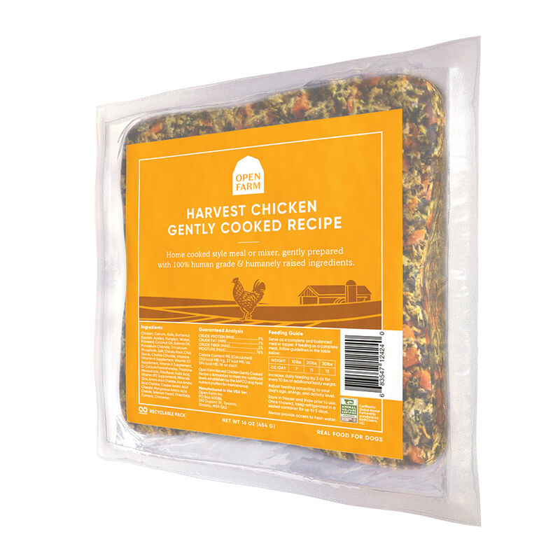 Open Farm, Adult - Gently Cooked - Chicken - Gently Cooked Dog Food image number null