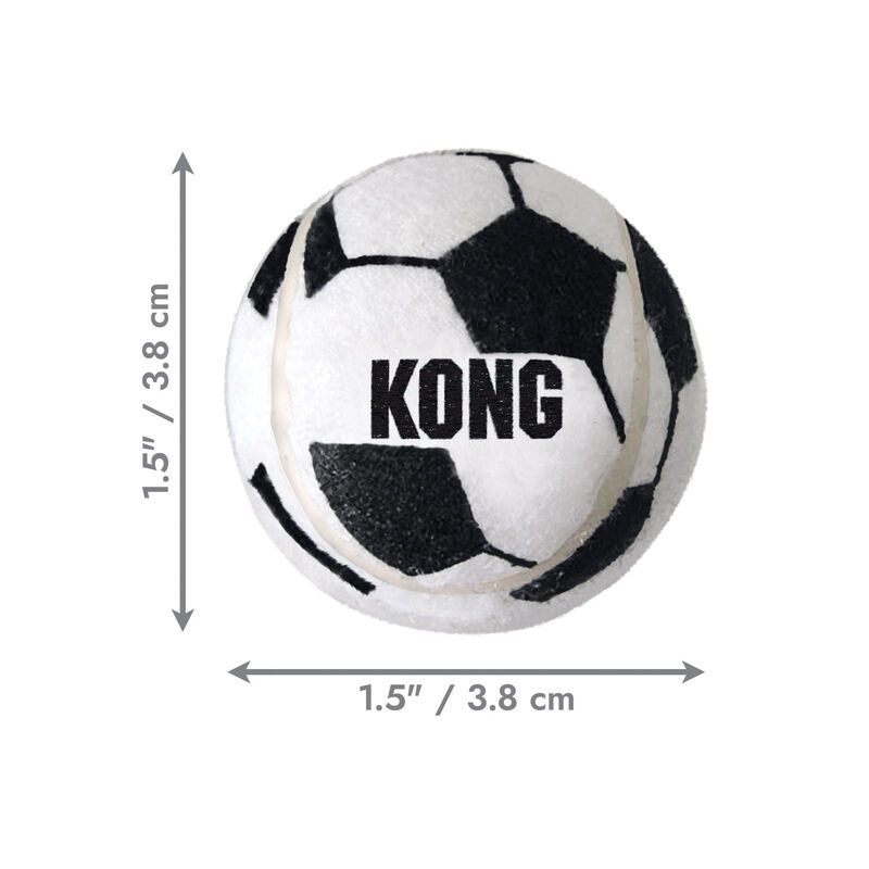 KONG Sport Soccer Balls Dog Toy image number null