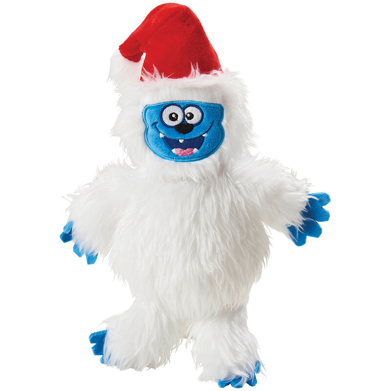 Holiday Happy Yeti Dog Toy - 12" image number null