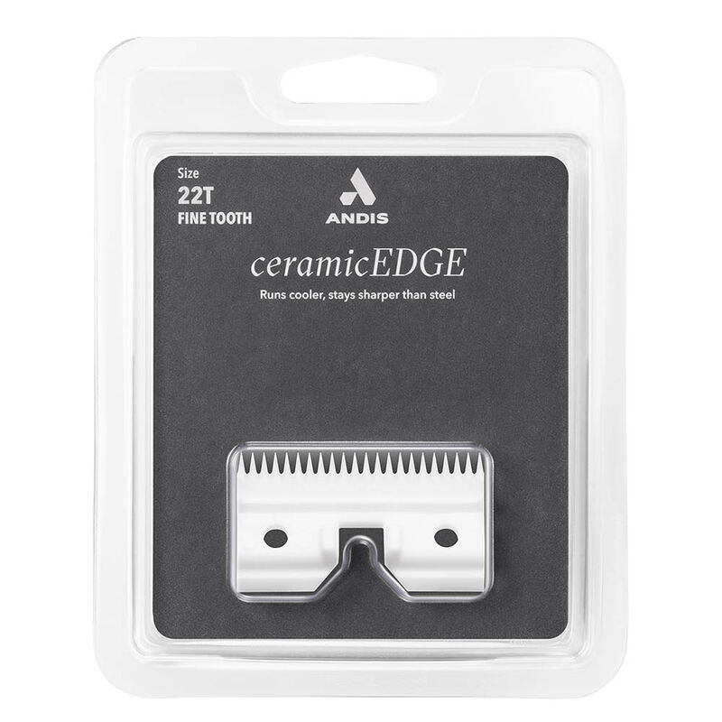 Andis, Fine Tooth ceramicEDGE Cutter - 22T - Grooming Blade image number null