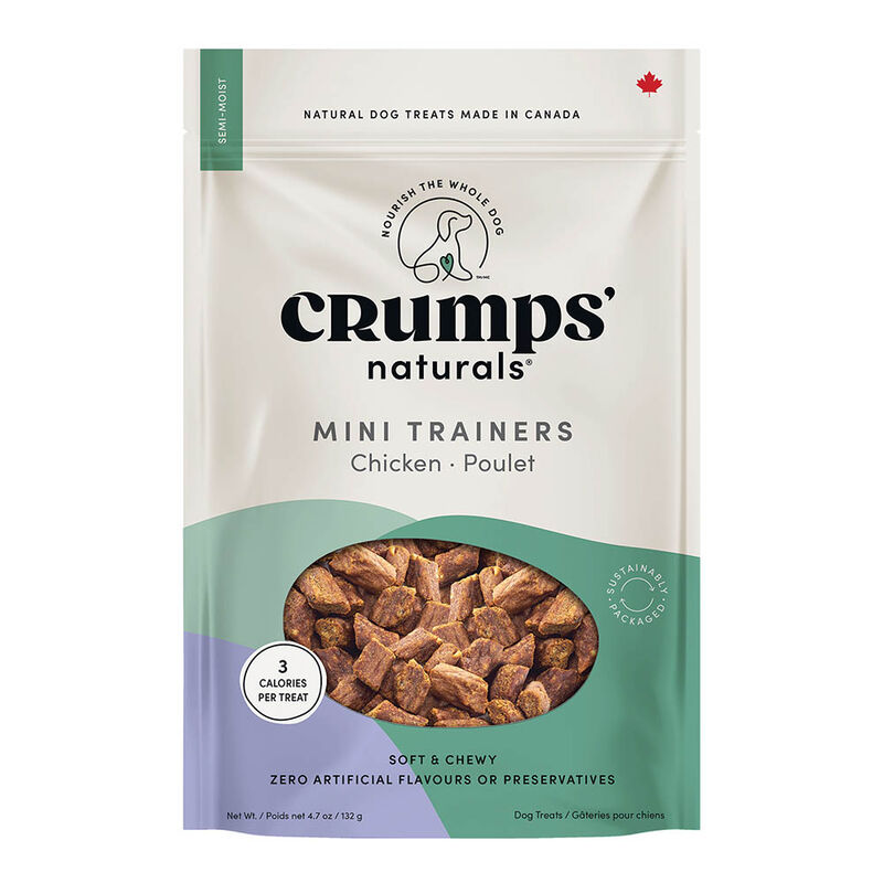 Crumps' Naturals, Mini Trainers Chicken (semi-moist) - Dog Treat image number null
