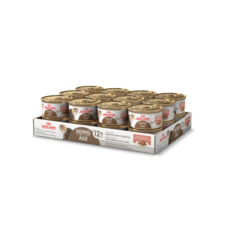 Royal Canin, Feline Health Nutrition Aging 12+ Thin Slices In Gravy - Wet Cat Food image number null