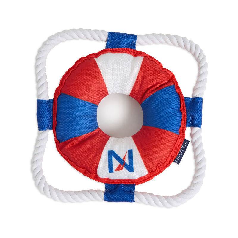 Nautica Lifebuoy Dog Toy image number null