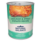 Natural Balance, Adult LID Chicken & Sweet Potato - 369 g - Wet Dog Food image number null
