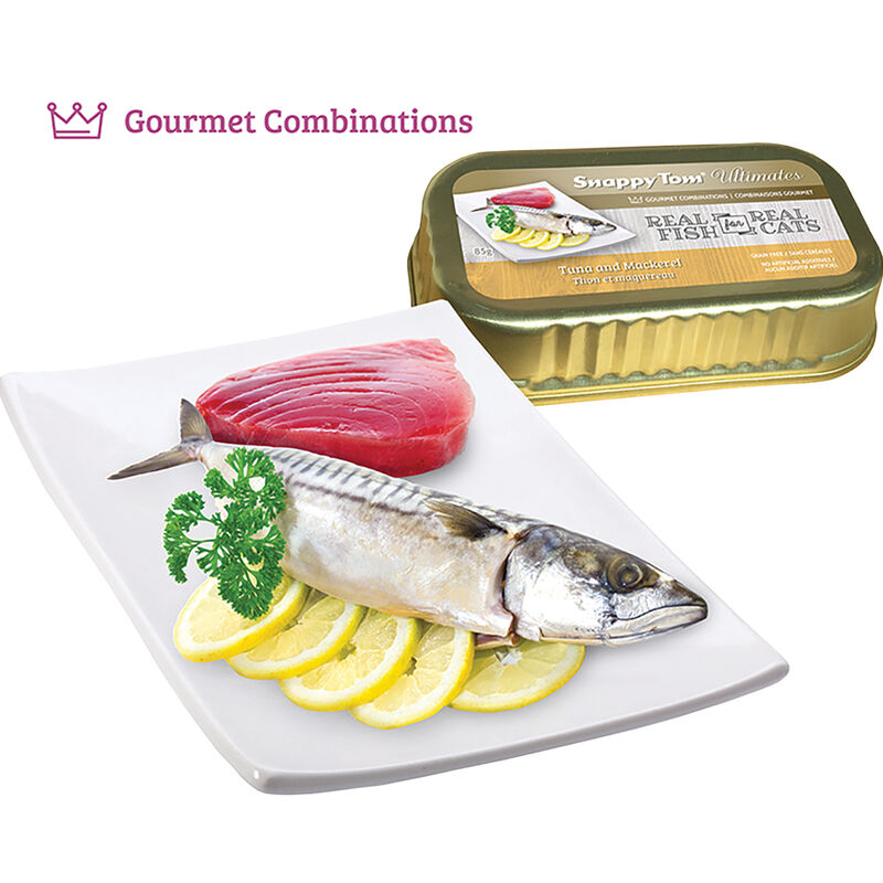 Snappy Tom, Can, Feline Adult - Tuna with Mackerel - 85 g image number null