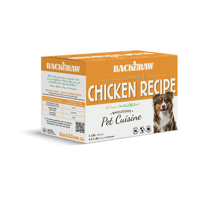 Back2Raw, Complete - Chicken Recipe - 1.81 kg - 4 x 1 lb