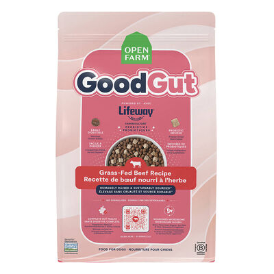 Open Farm, GoodGut Grass-Fed Beef Recipe - Dry Dog Food