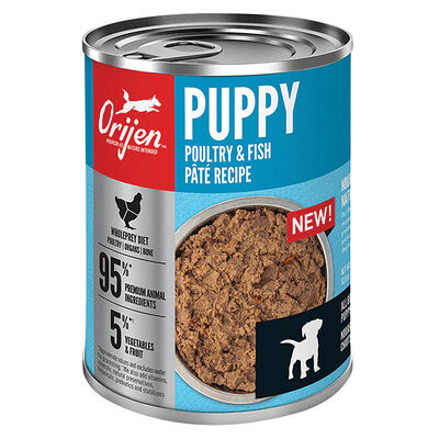 Orijen, Can, Puppy - Poultry & Fish Pate - 363 g - Wet Dog Food