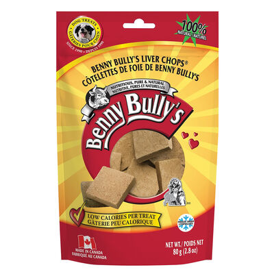 Benny Bully's, Liver Chops - Freeze Dried Dog Treat