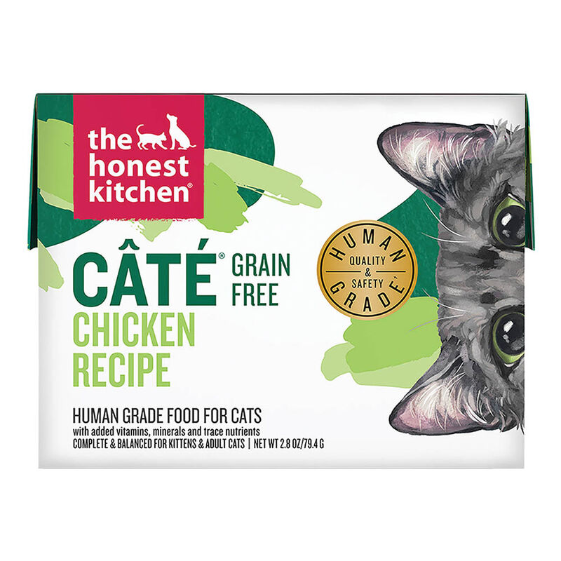 The Honest Kitchen, Câté™ Grain Free Chicken Pâté - 79.4 g - Wet Cat Food image number null