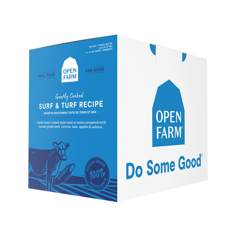 Open Farm, Gently Cooked - Surf & Turf - 2.7 kg - Gently Cooked Dog Food image number null
