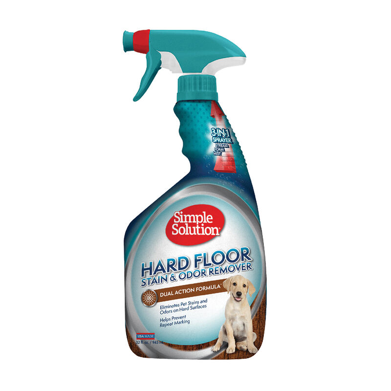 Simple Solution, Stain & Odor Remover, Hardfloors - 32 oz image number null