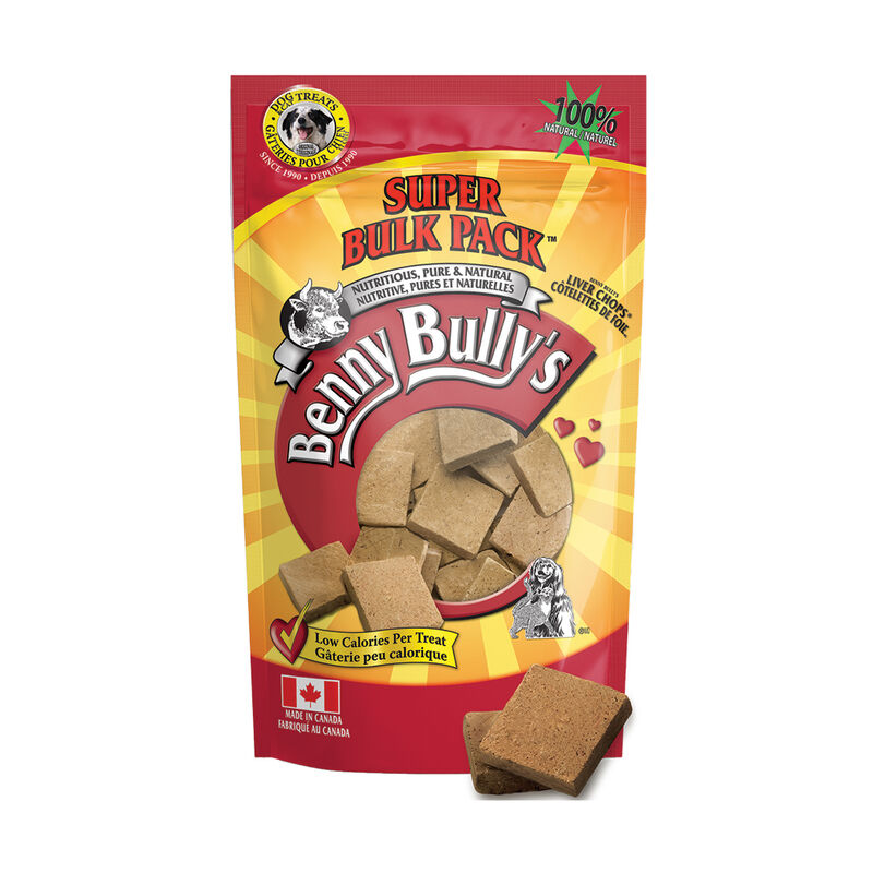 Benny Bully's, Liver Chops - Freeze Dried Dog Treat image number null
