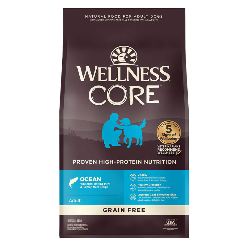 Wellness, Core, Grain Free Ocean - Dry Dog Food image number null