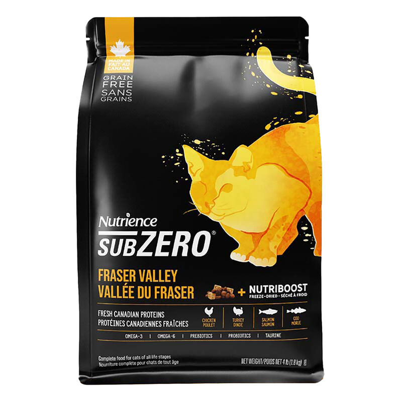 Nutrience, Adult Feline - SubZero Grain Free - Fraser Valley - Dry Cat Food image number null