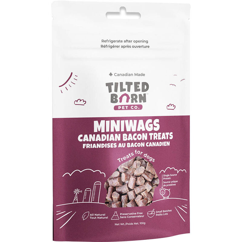 Tilted Barn, MiniWags - Canadian Bacon - 100 g image number null