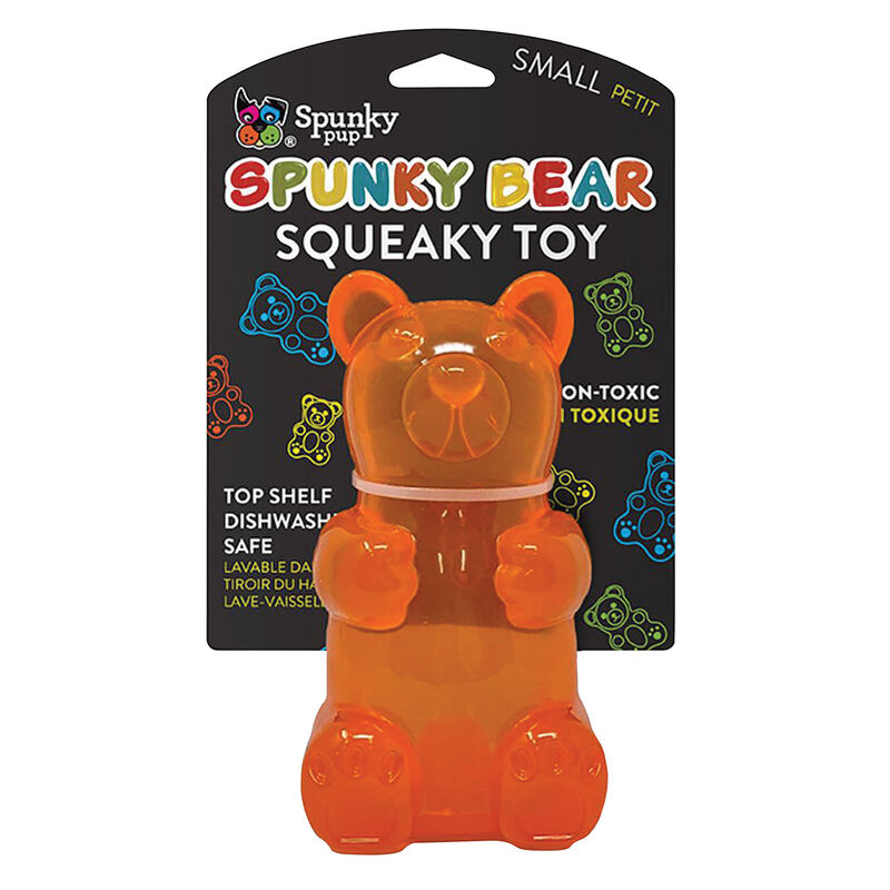 Spunky Pup, Spunky Bear - Squeaky Toy image number null