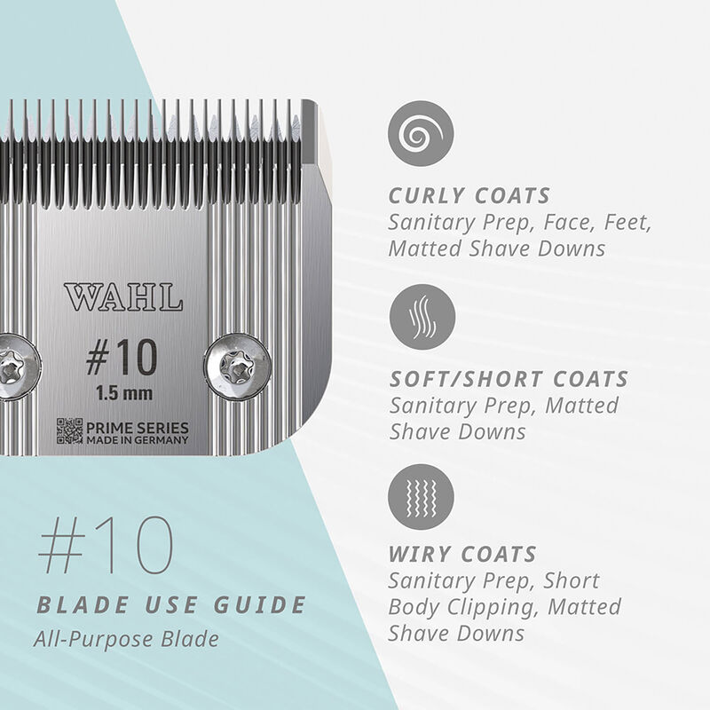 Wahl, Pro Animal Prime Series Blades - #10 - 1.5 mm image number null