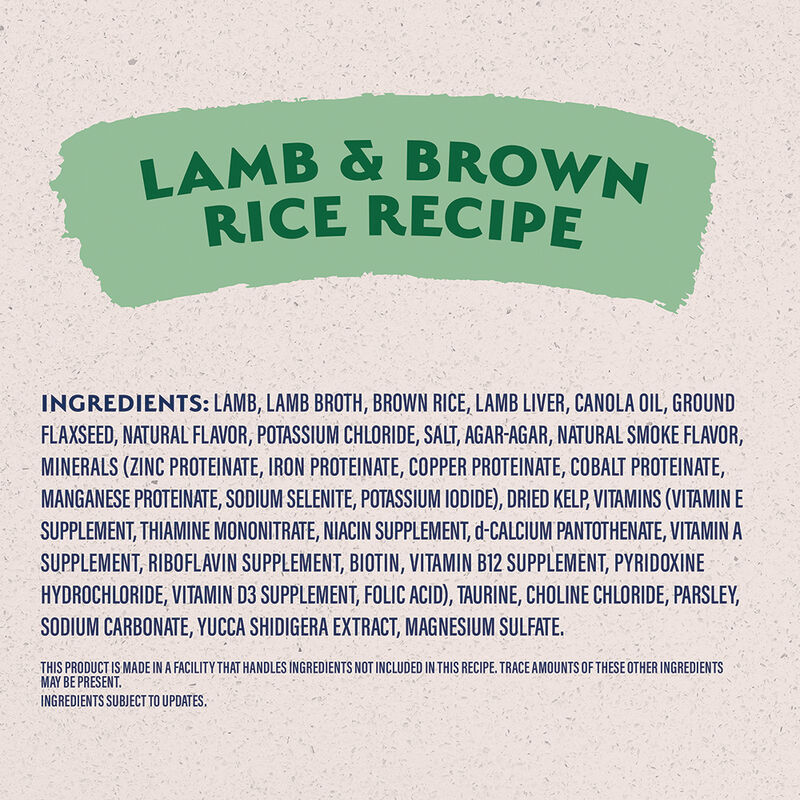 Natural Balance, Limited Ingredient Canned Dog Formula, Lamb & Brown Rice - 369 g - Wet Dog Food image number null