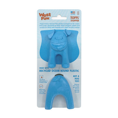 West Paw, Toppl Stopper - Aqua Blue