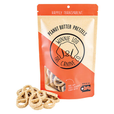 Winnie Lou, Peanut Butter Pretzels - 113 g