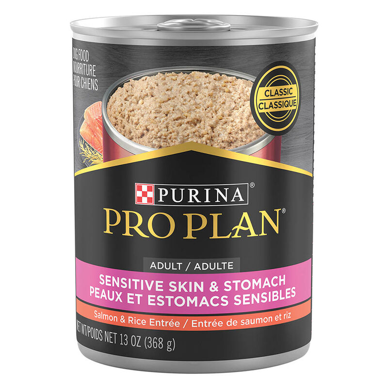 Pro Plan, Adult Sensitive Skin & Stomach - Salomn & Rice - 385 g - Wet Dog Food image number null