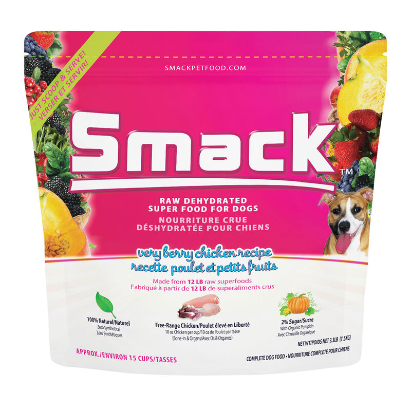 Smack, Very Berry Chicken Recipe - Dog Food image number null