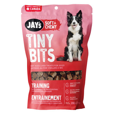 JAY'S TASTY ADVENTURES, Tiny Bits Dog Training Treats - Dry Aged Liver